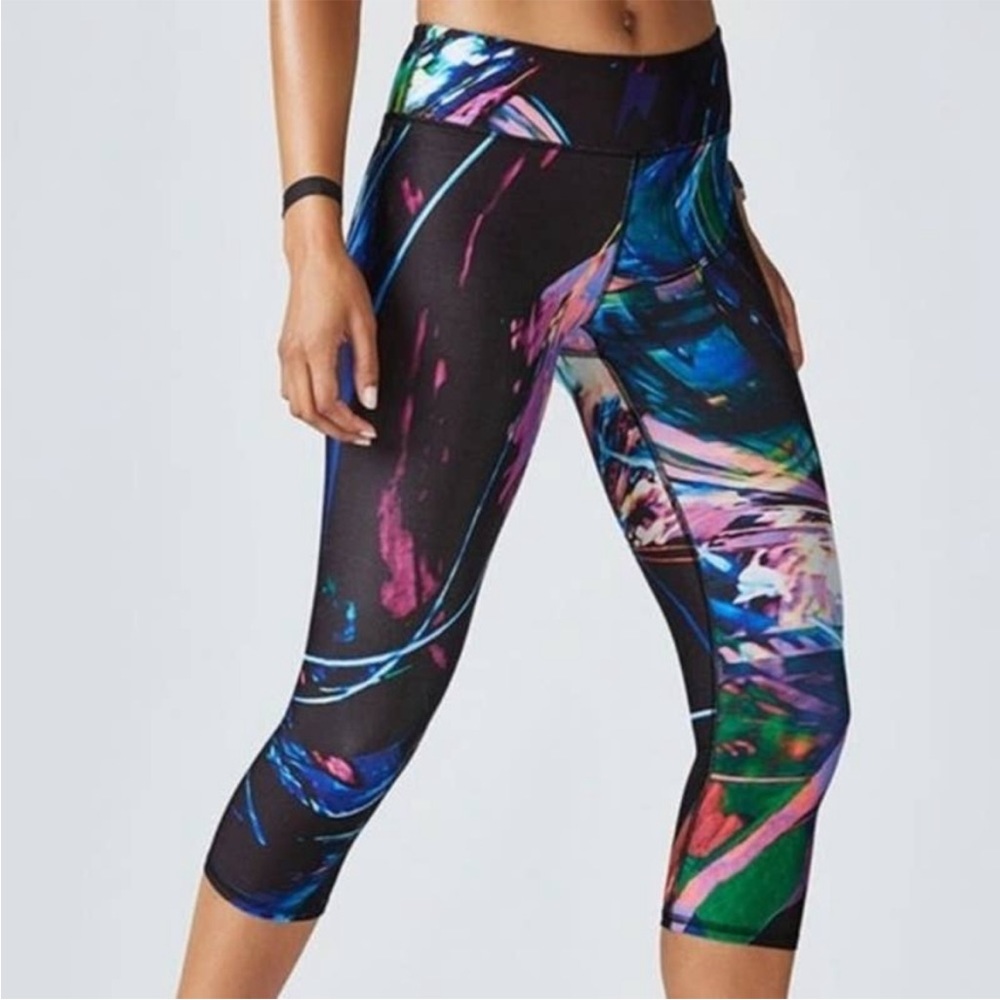 490. Fabletics Salar Define Mr Cosmic Cropped Leg… - image 1